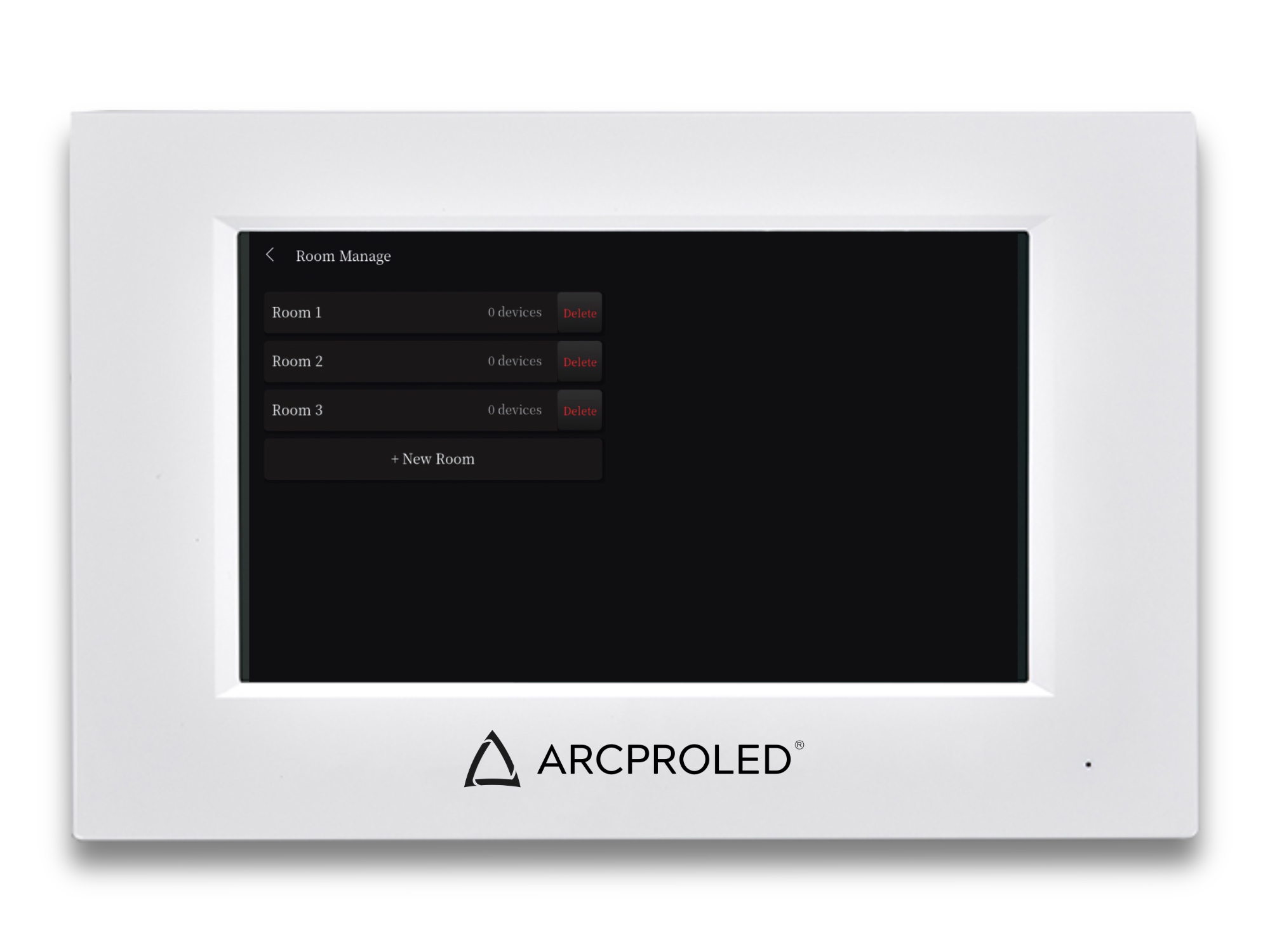 ARCPROLED Touch Panel DMX/RDM & DALI MASTER